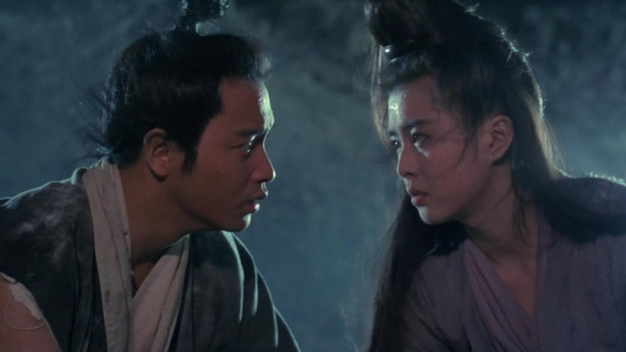 Leslie Cheung and Joey Wong in A Chinese Ghost Story II (1990)