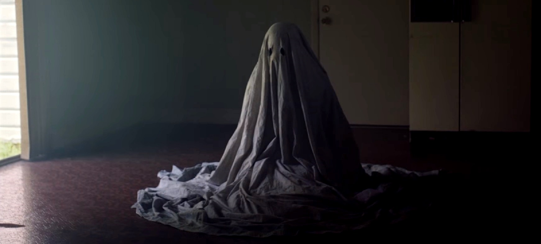 Casey Affleck as the ghost of C in A Ghost Story (2017)