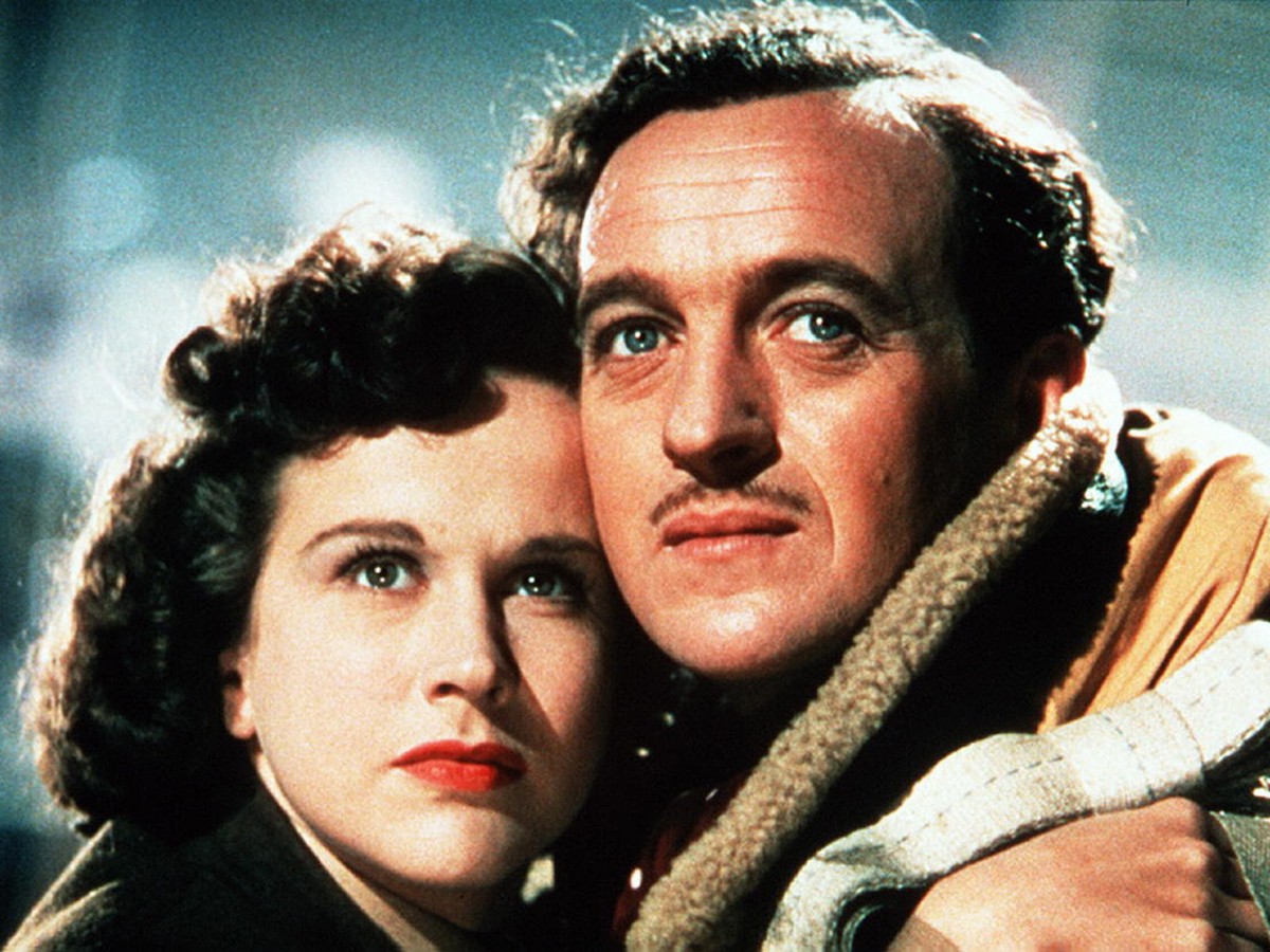 Kim Hunter and David Niven in A Matter of Life and Death (1946)