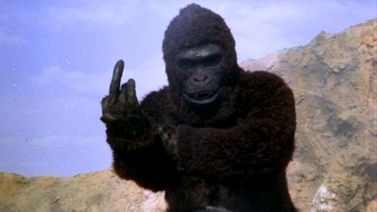 The giant ape in A.P.E. (1976)