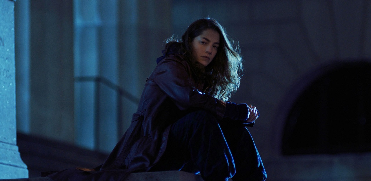 Invisible girl Olivia Thirlby in Above the Shadows (2019)