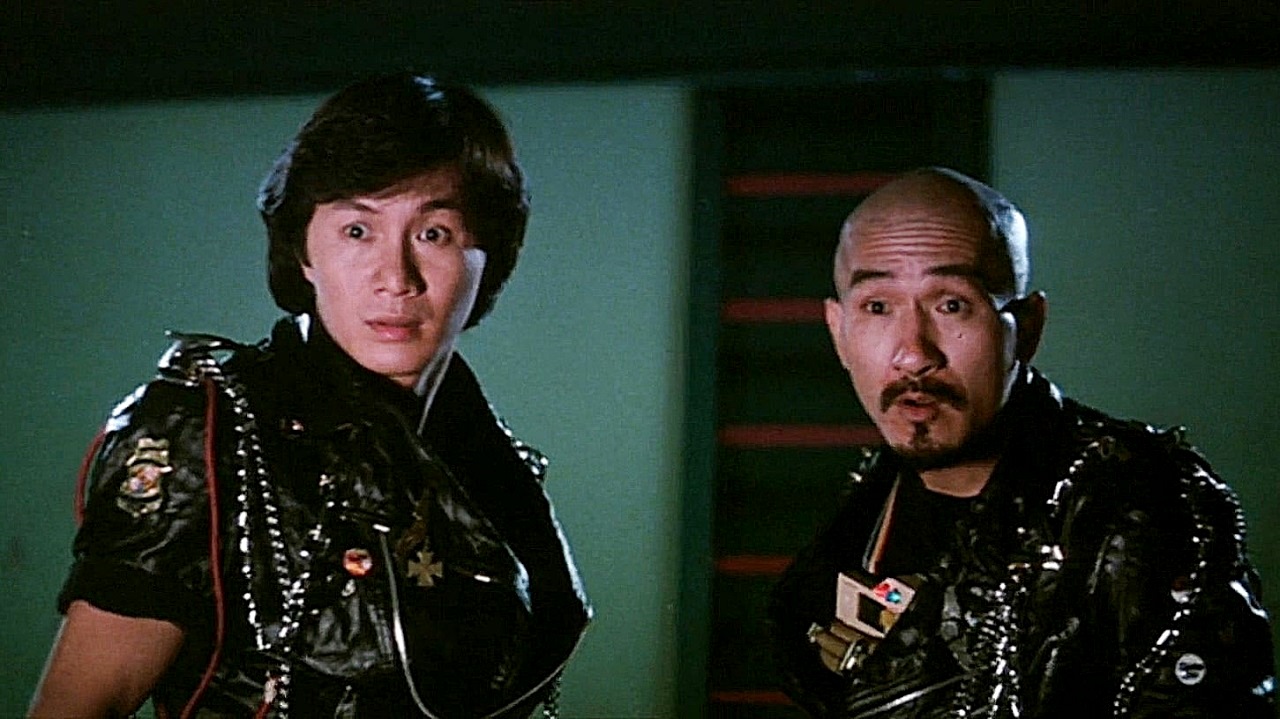 King Kong (Sam Hui) and Baldy (Karl Maka) in Aces Go Places II (1983)