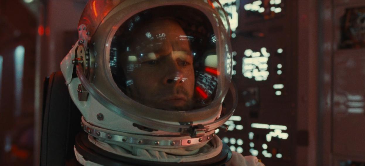 Astronaut Roy McBride (Brad Pitt) in Ad Astra (2019)