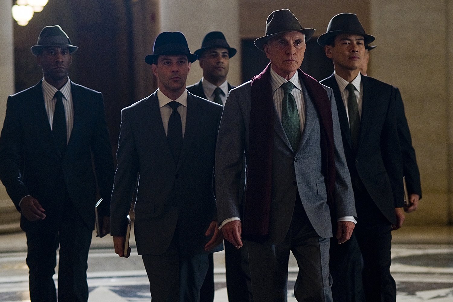 The man in hats from The Adjustment Bureau (2011)