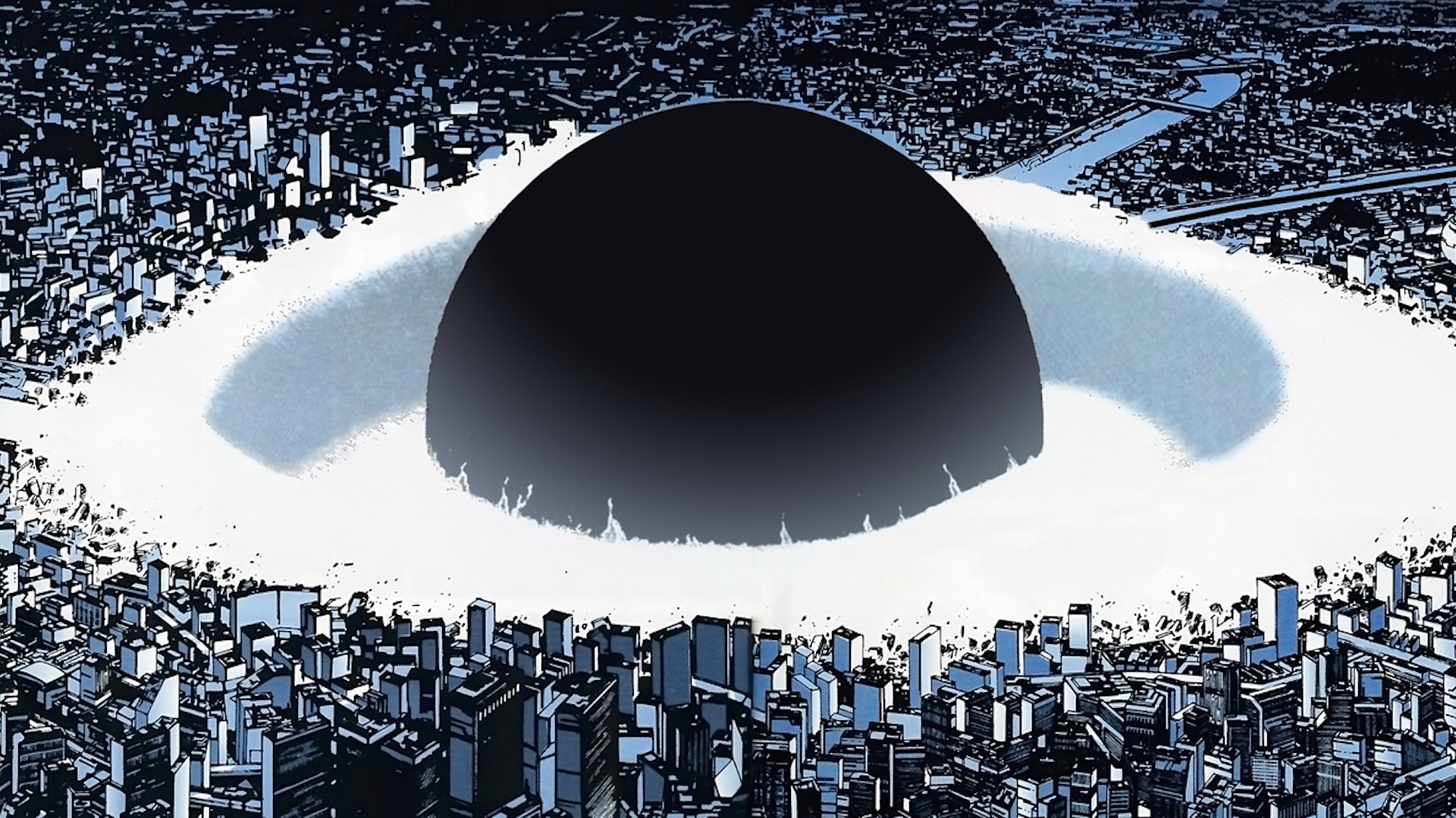 Neo-Tokyo in Akira (1988)