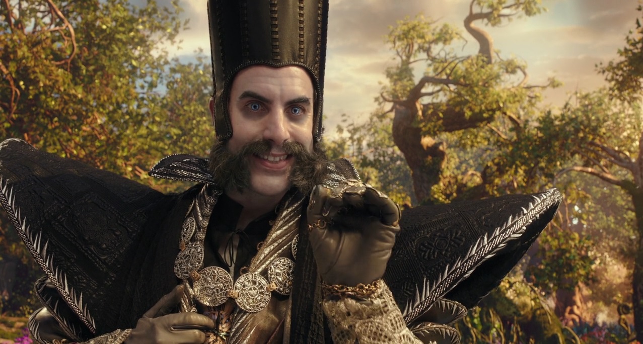 Sacha Baron Cohen as Time in Alice Through the Looking Glass (2016)