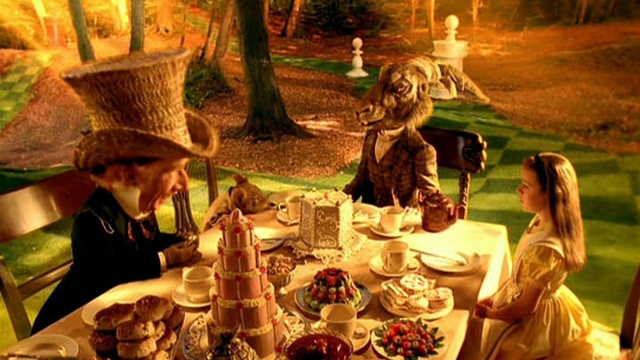 The Mad Hatter's Tea Party in Alice in Wonderland (1999)