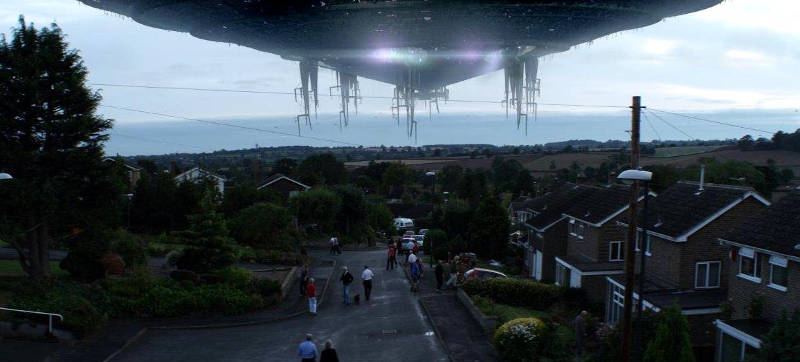 An alien invasion of England in Alien Uprising (2012)