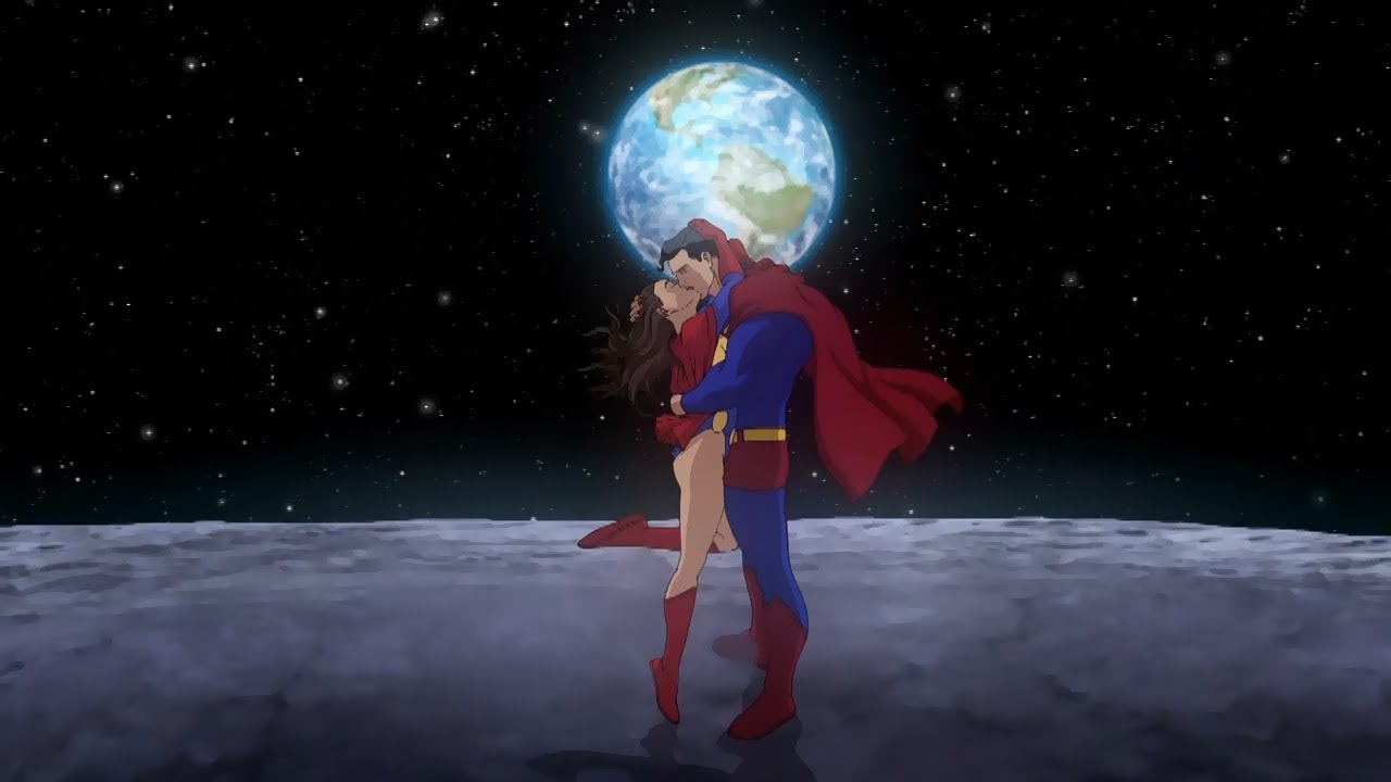 Superman and a super-powered Lois Lane in All-Star Superman (2011)