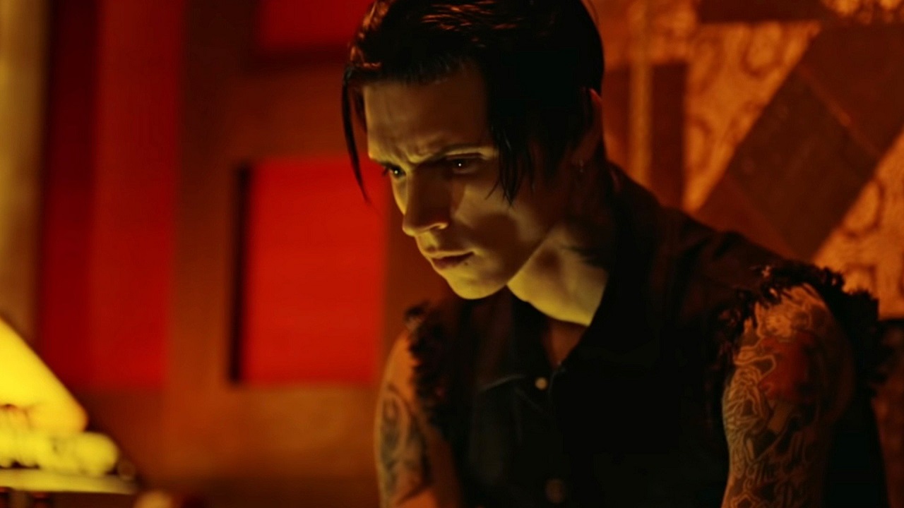 Andy Biersack as Johnny Faust in American Satan (2017)