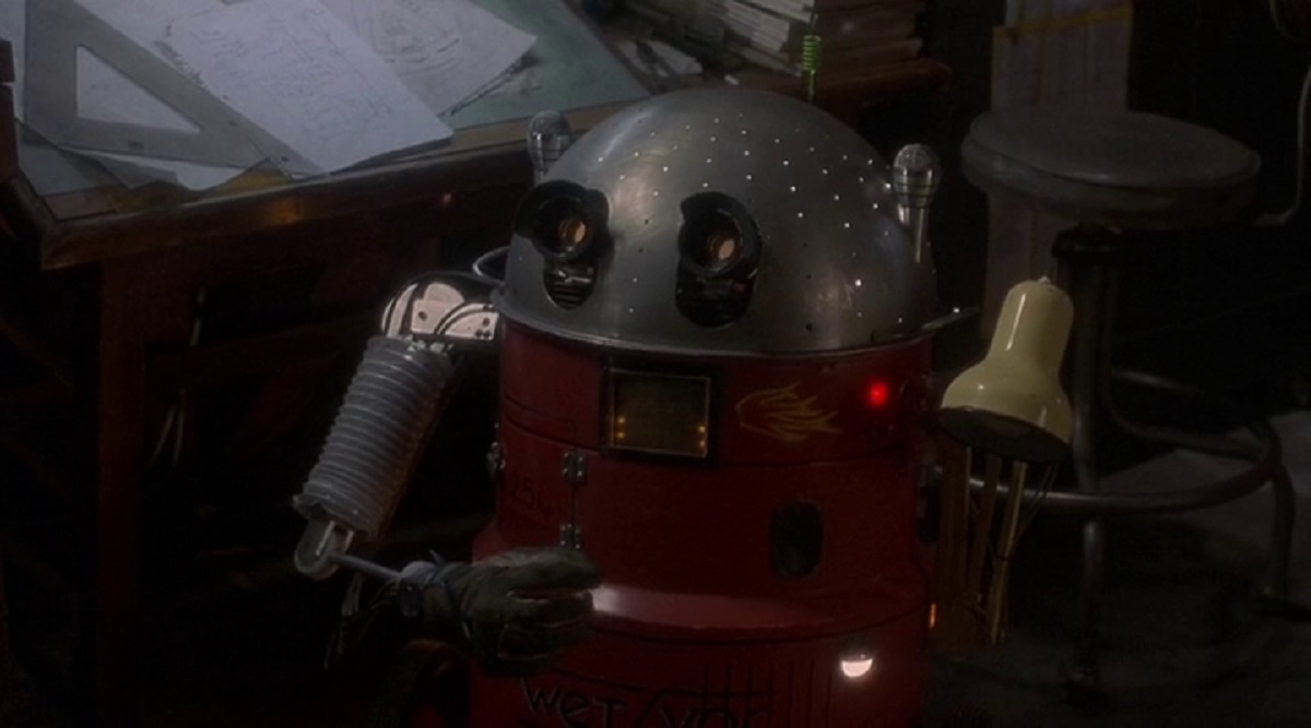 The robot Newman in And You Thought Your Parents Were Weird (1991)