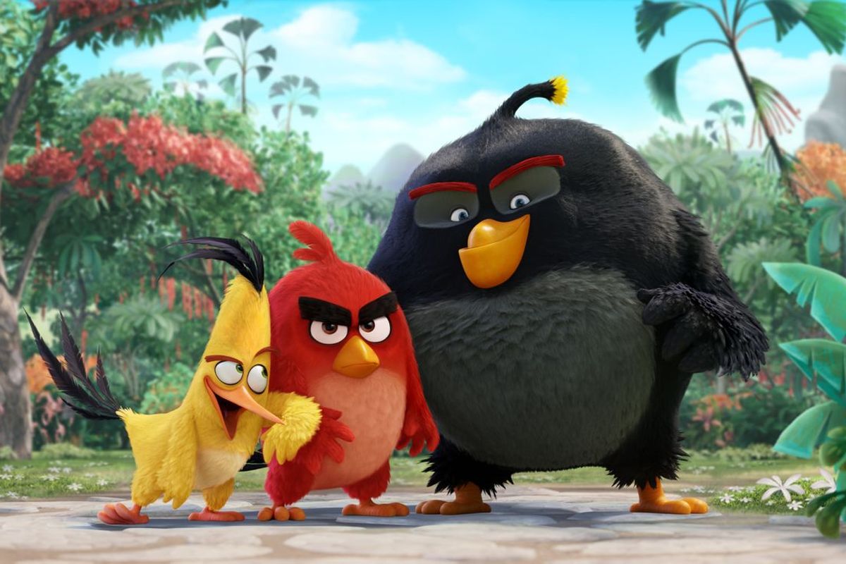 Chuck, Red and Bomb in Angry Birds (2006)