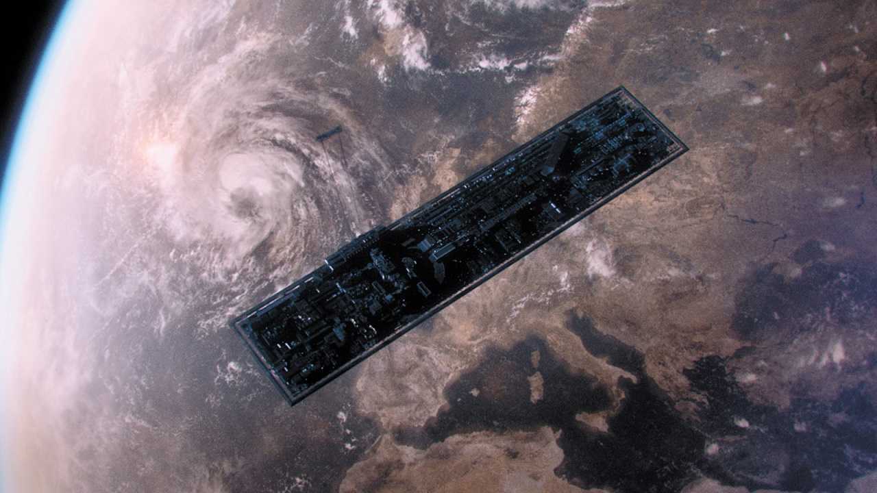 The spaceship Aniara in Aniara (2018)