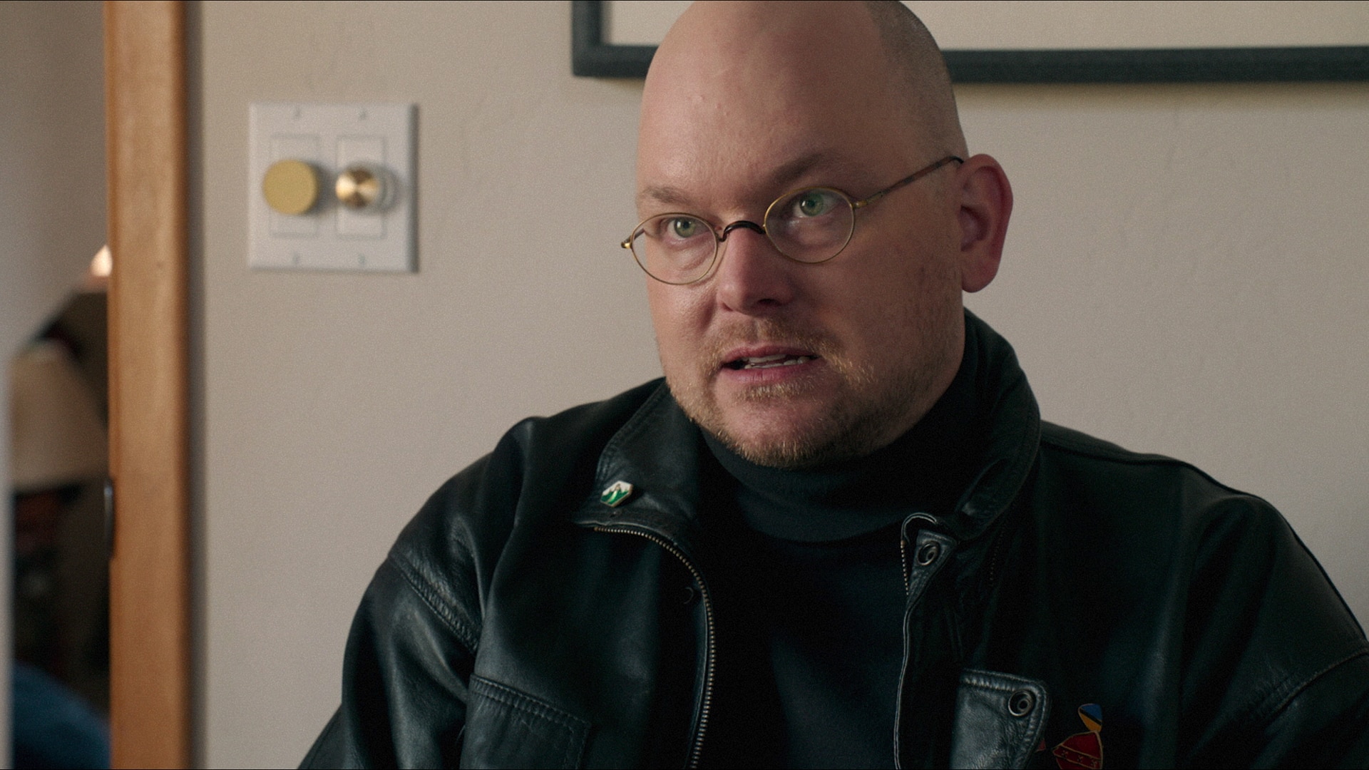 Mark Proksch as ghost assassin Os in Another Evil (2016)