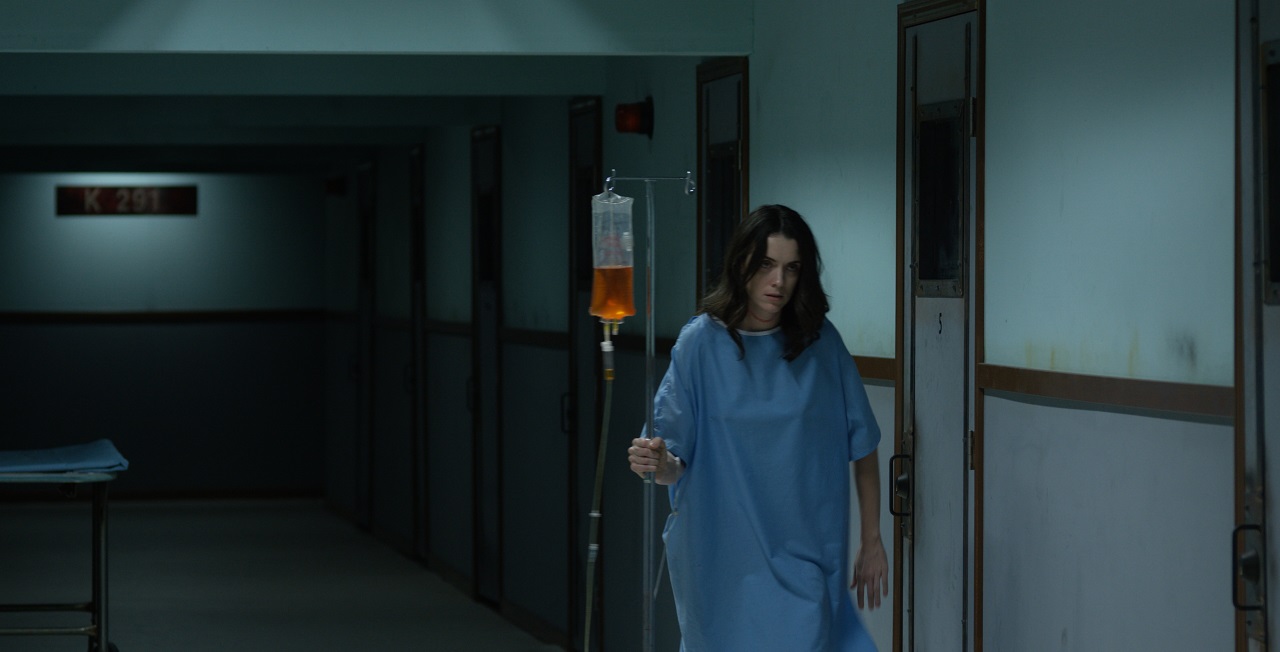Ashlynn Yennie trapped in a nightmare hospital in Antidote (2021)