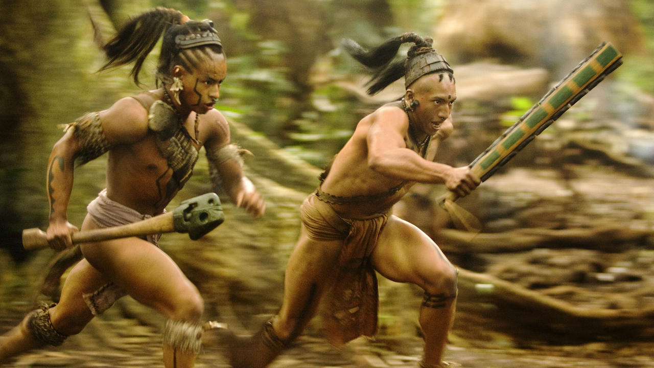 Adventure among the Mayan tribes in Apocalypto (2006)