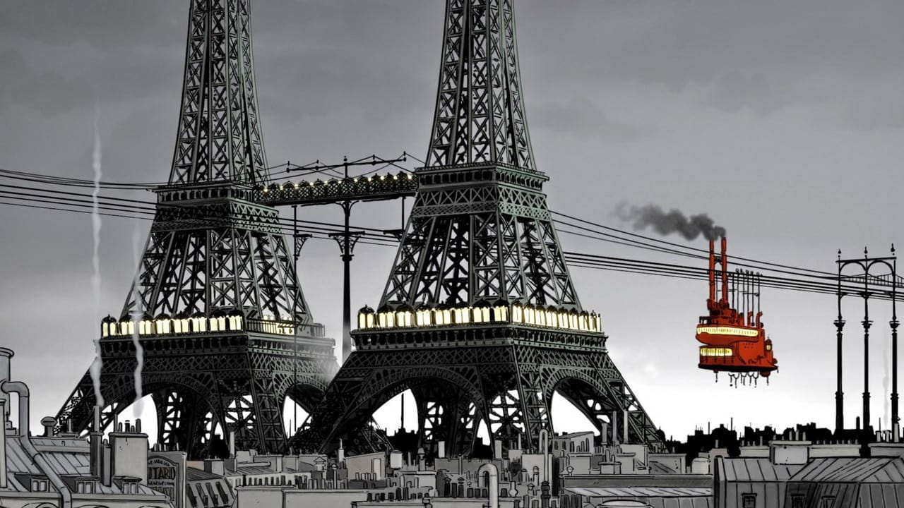 The overhead train from Paris to Nerlin in April and the Extraordinary World (2015)