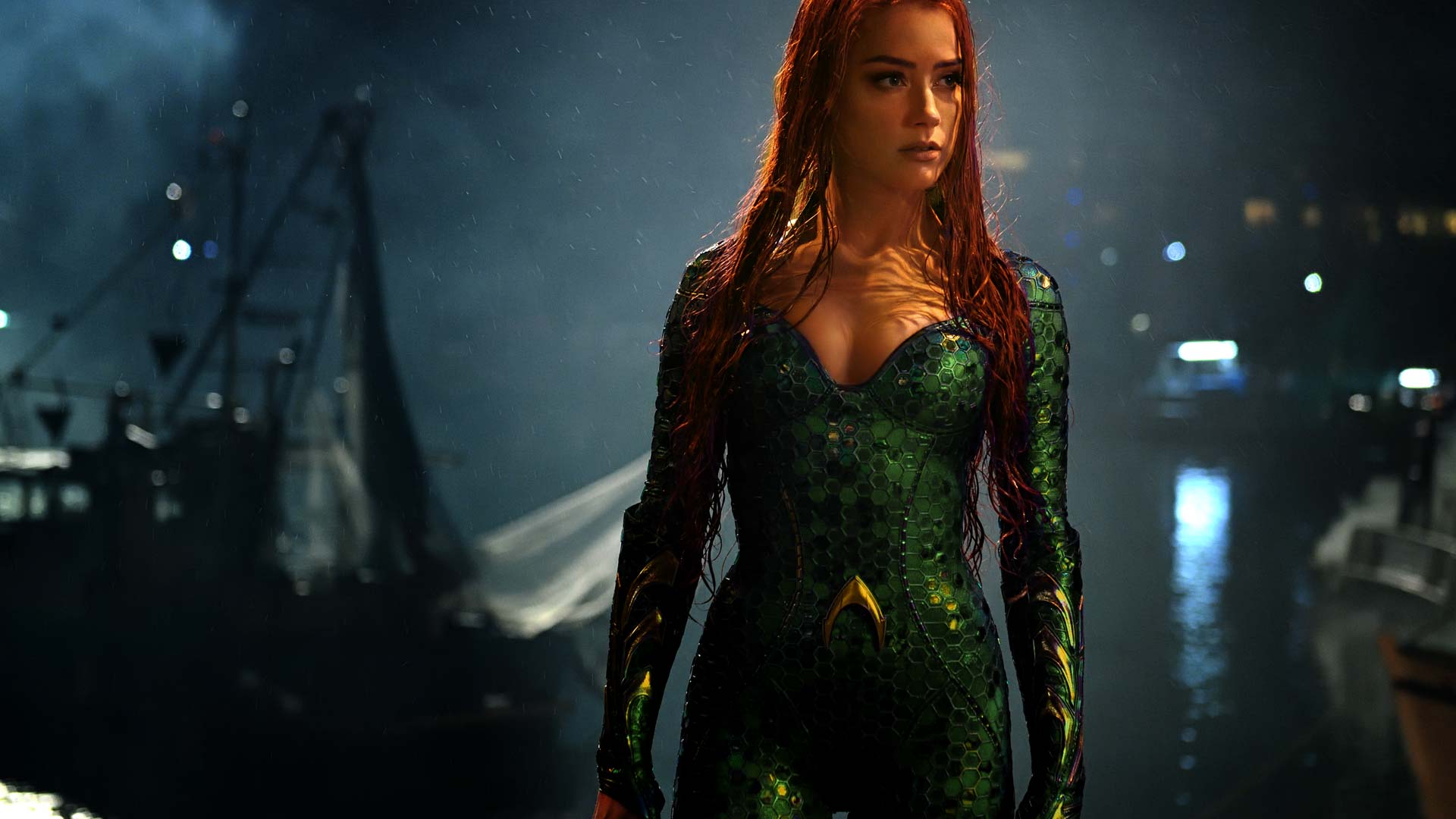 Amber Heard as Mera in Aquaman (2018)