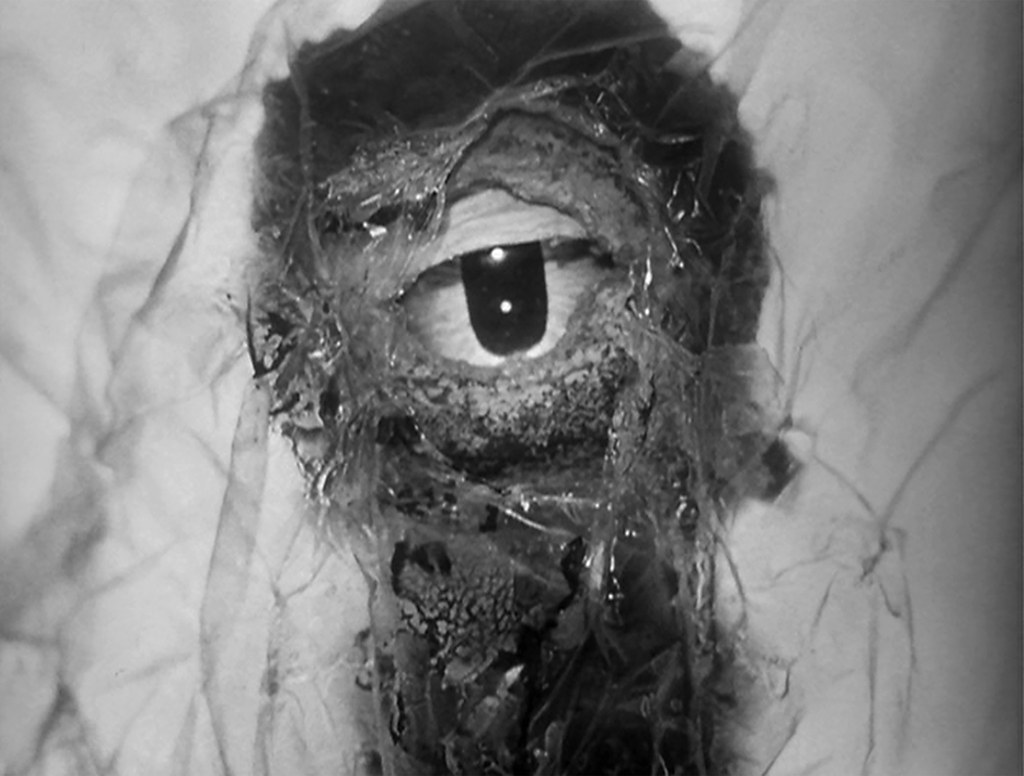 The eyeball alien in The Atomic Submarine (1959)