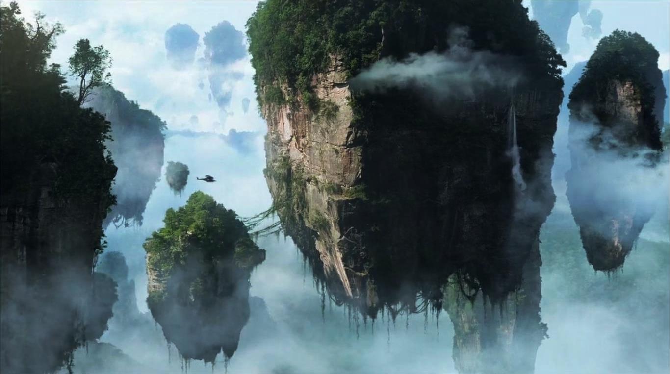 The world of Pandora in Avatar (2009)