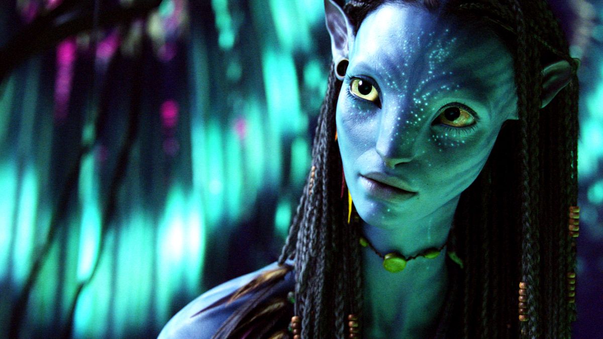 Zoe Saldana as Neytiri in Avatar (2009)