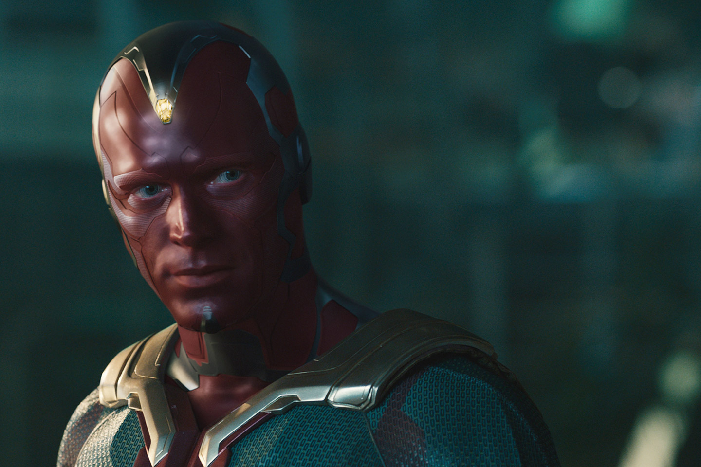 Vision (Paul Bettany) in Avengers: Age of Ultron (2015)
