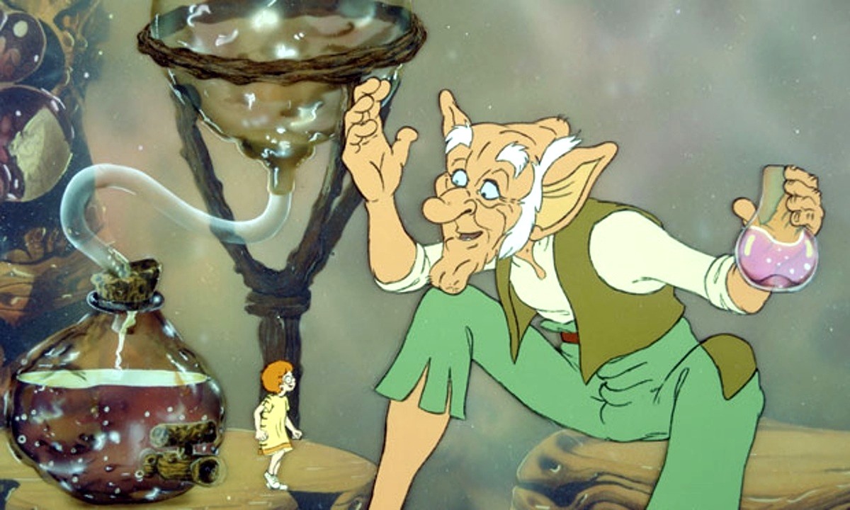 The friendship between Sophie and The BFG (1989)