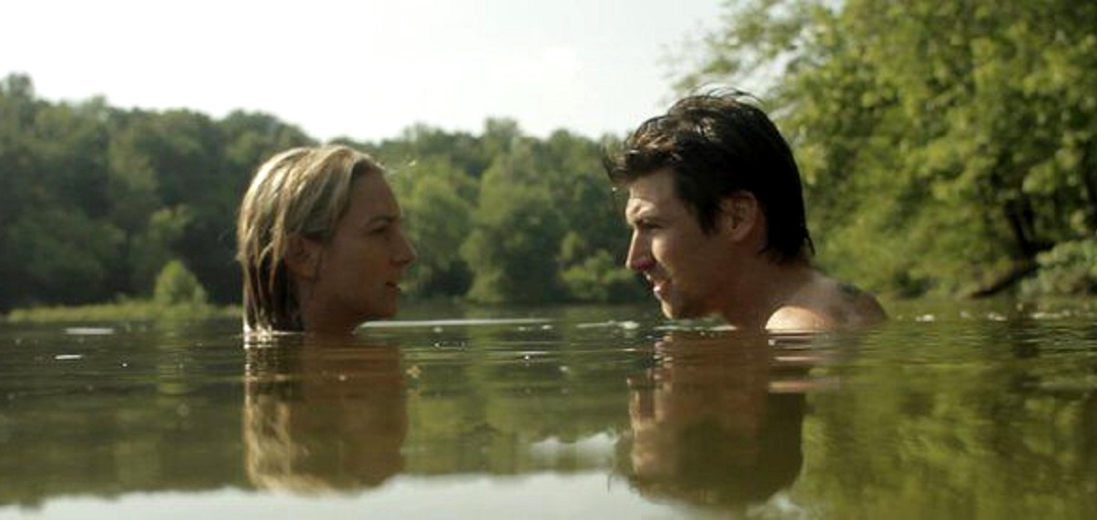 Liana Werner-Gray and Matthew Veltri go camping in the woods in Backwater (2015)