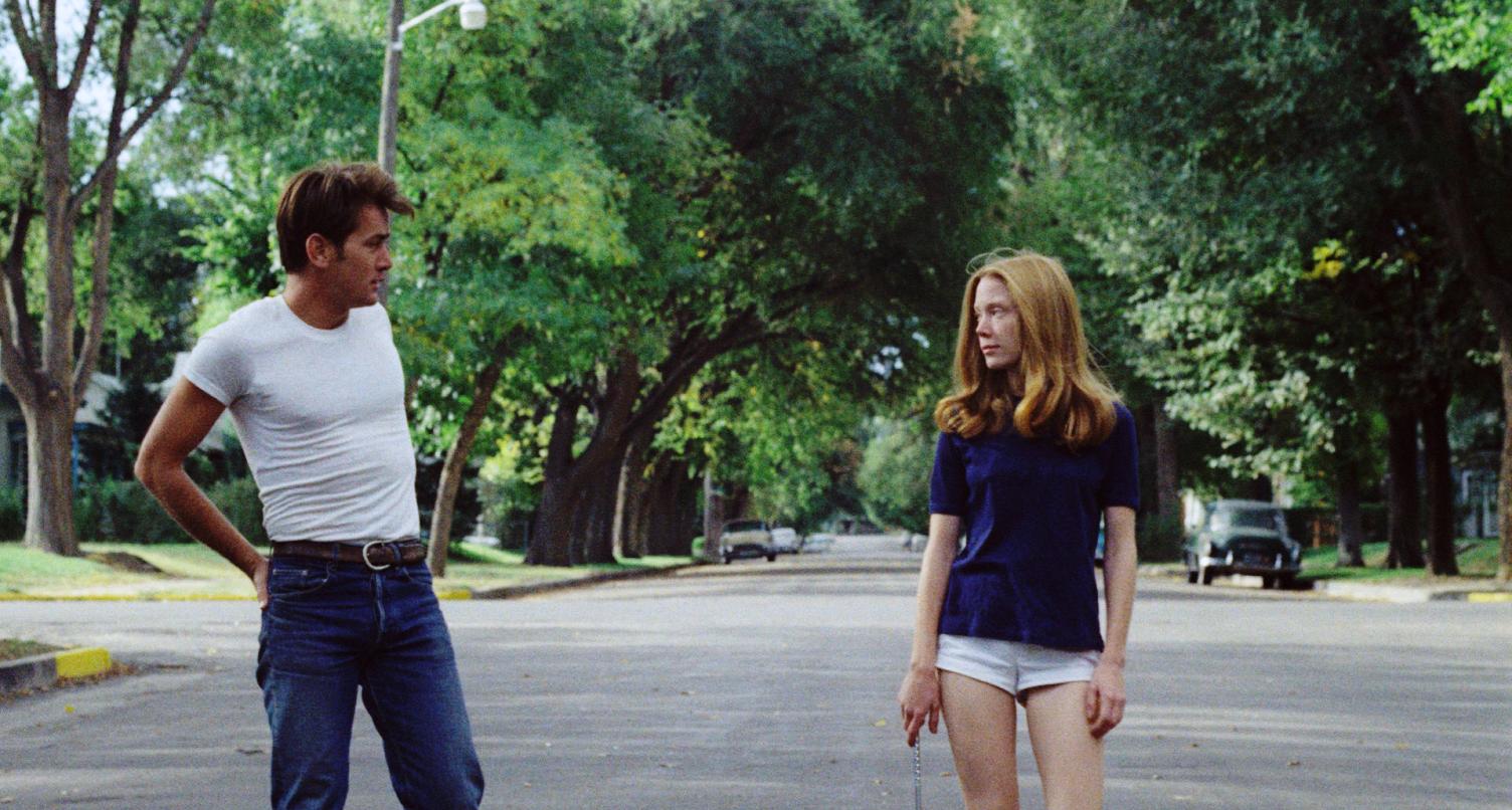 Kit (Martin Sheen) and Holly (Sissy Spacek) in Badlands (1973)