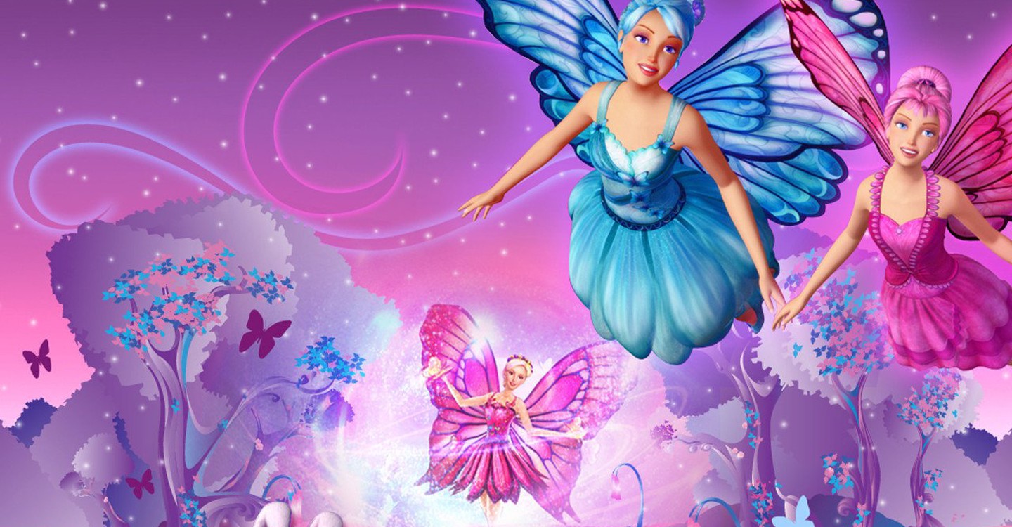 Barbie and fairies in Barbie Mariposa (2008)