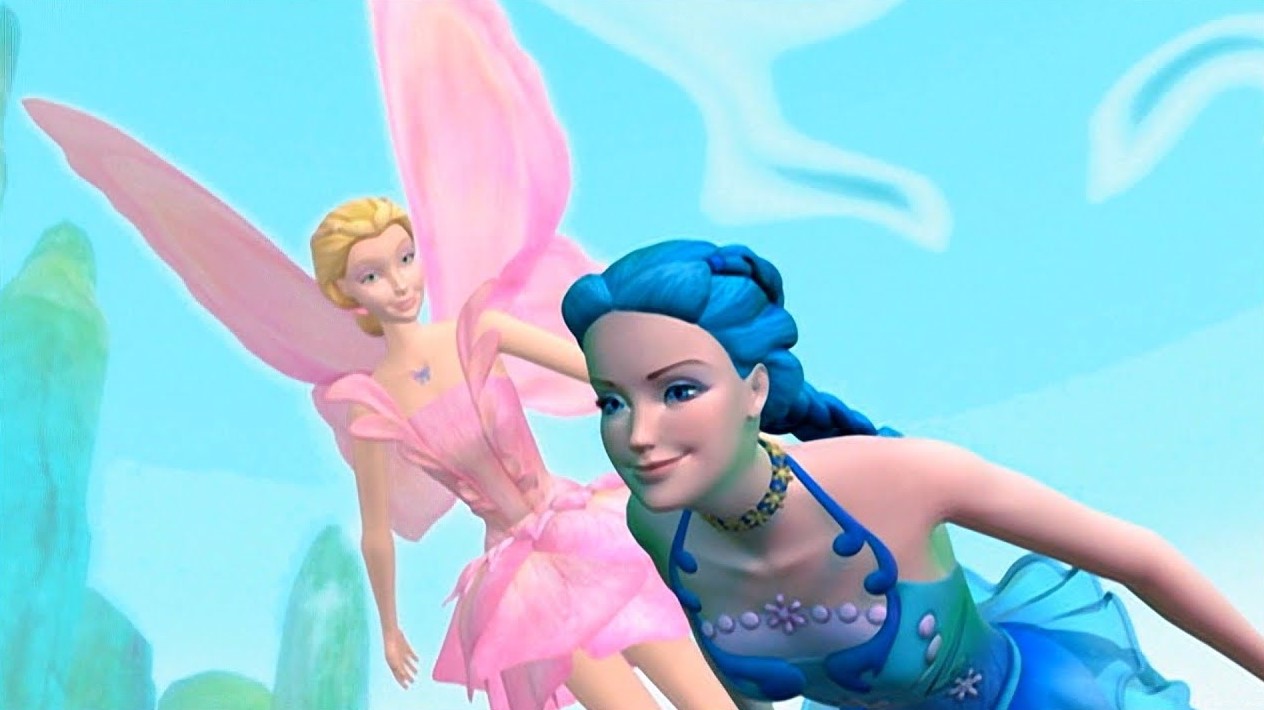 Elina and Nori in Barbie Mermaidia (2006)