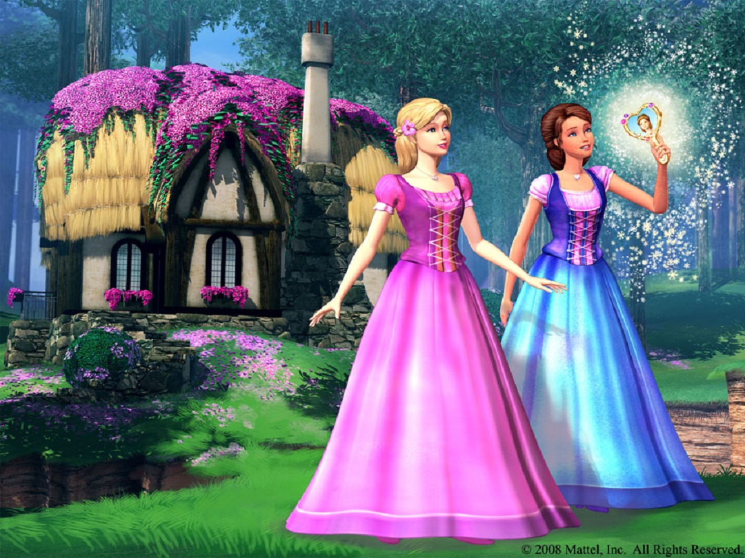 Liana and Alexa in Barbie & the Diamond Castle (2008)