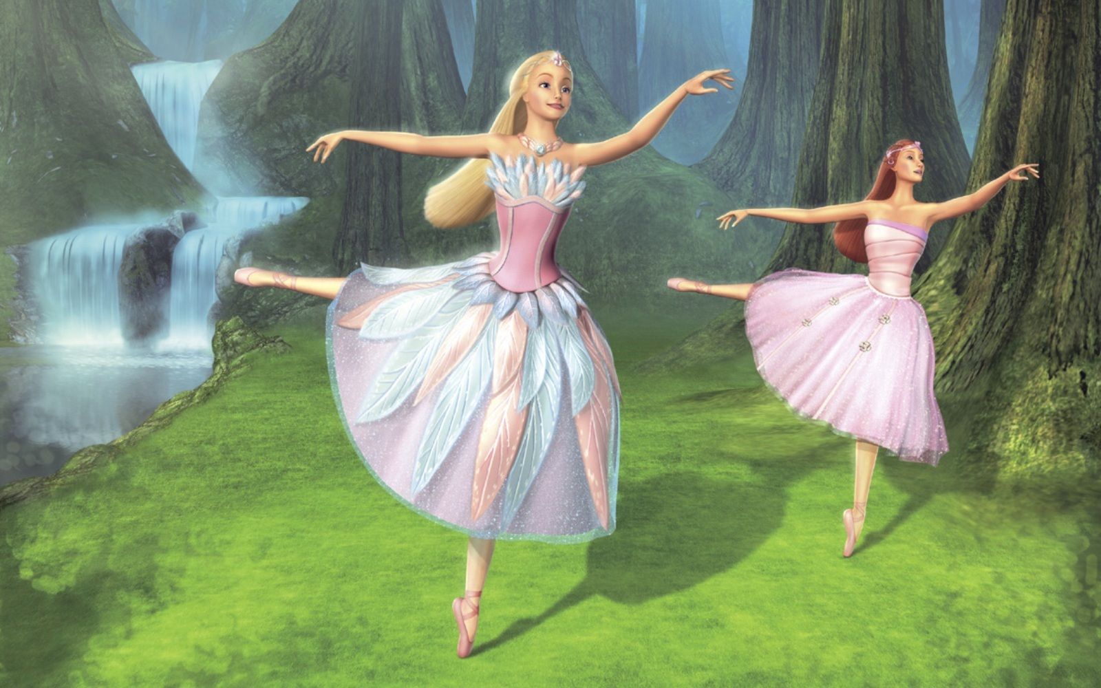 Barbie dancing in Barbie of Swan Lake (2003)