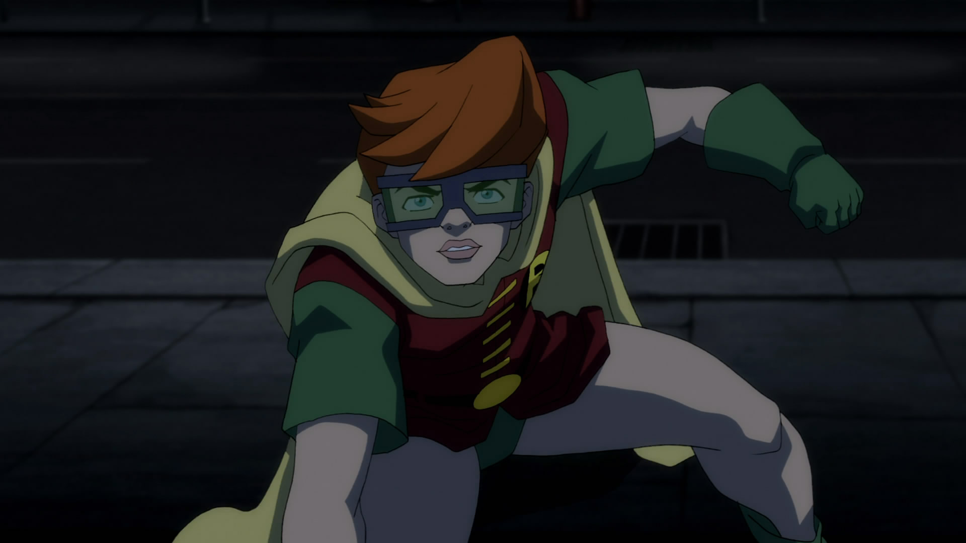 The new Robin, Carrie Kelly in Batman The Dark Knight Returns Part I (2012)