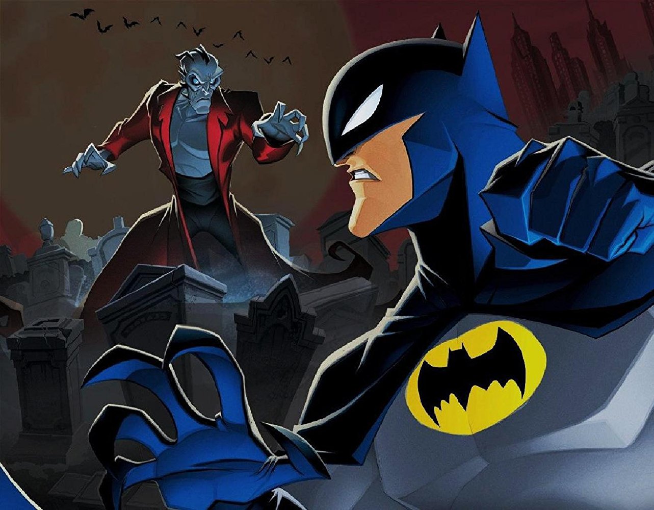 Batman up against Count Dracula in The Batman vs. Dracula (2005)