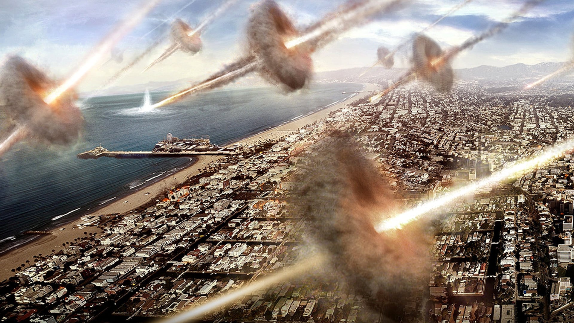 Earth is invaded in Battle Los Angeles (2011)