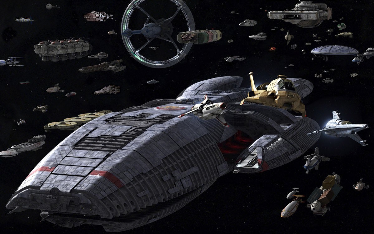 The Colonial Fleet in Battlestar Galactica (2003)