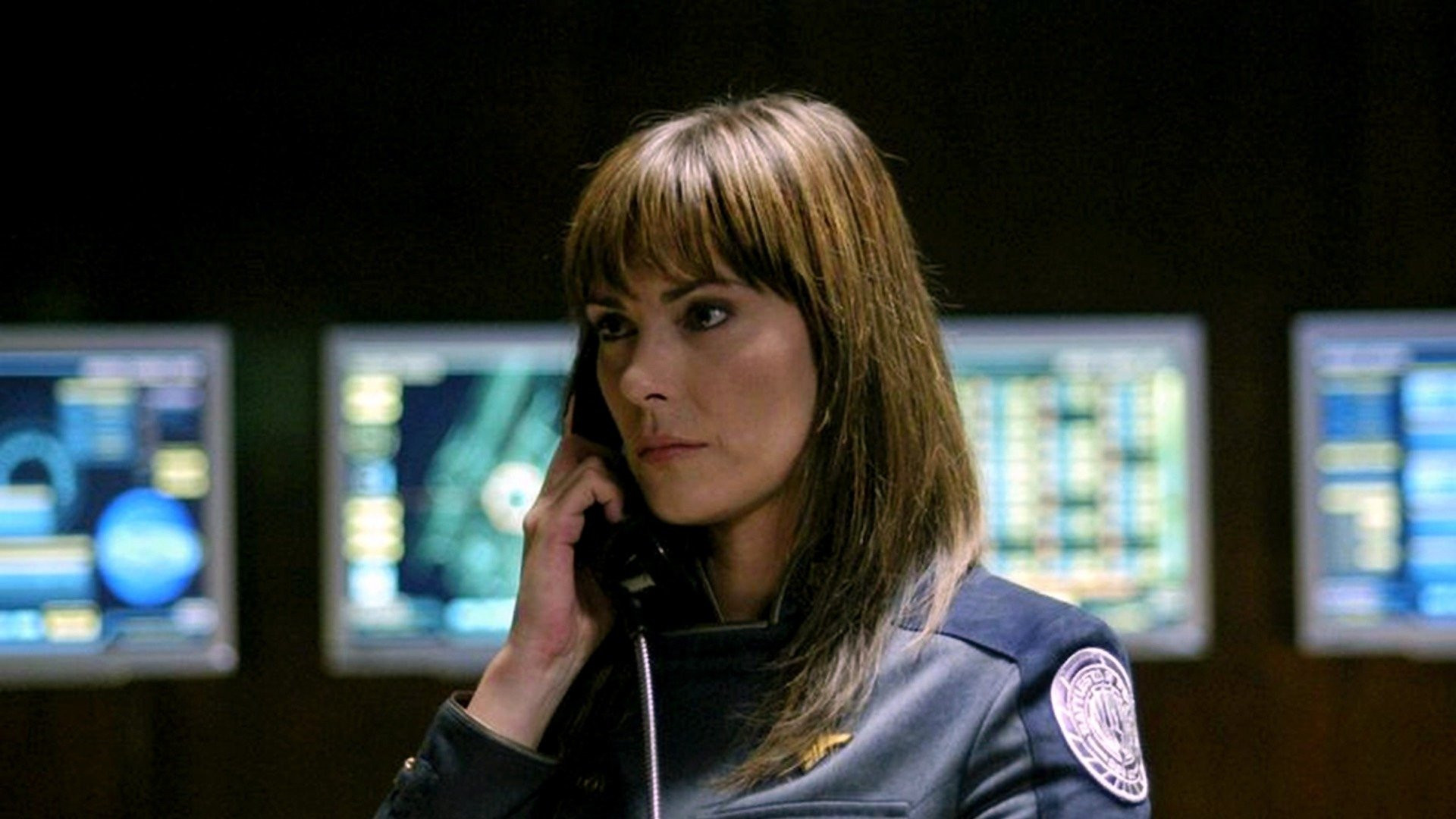 Michelle Forbes as Commander Cain in Battlestar Galactica: Razor (2007)