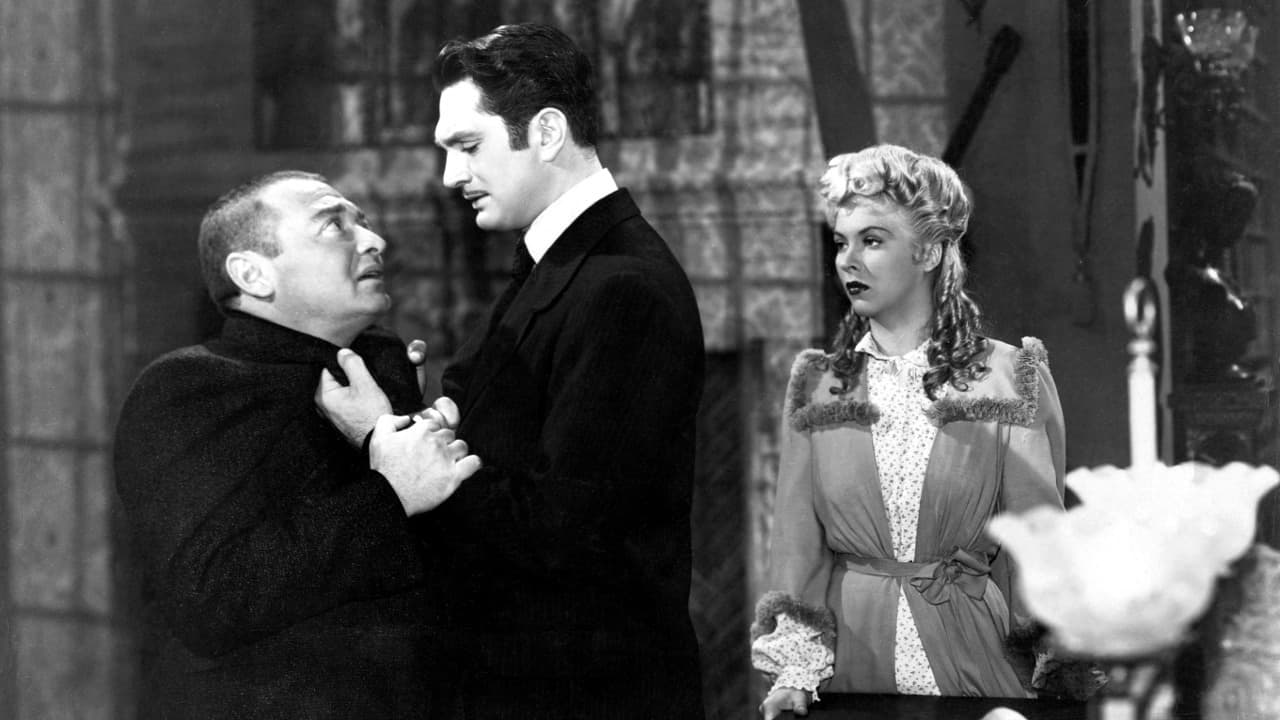 Peter Lorre, Robert Alda, Andrea King in The Beast with Five Fingers (1946)