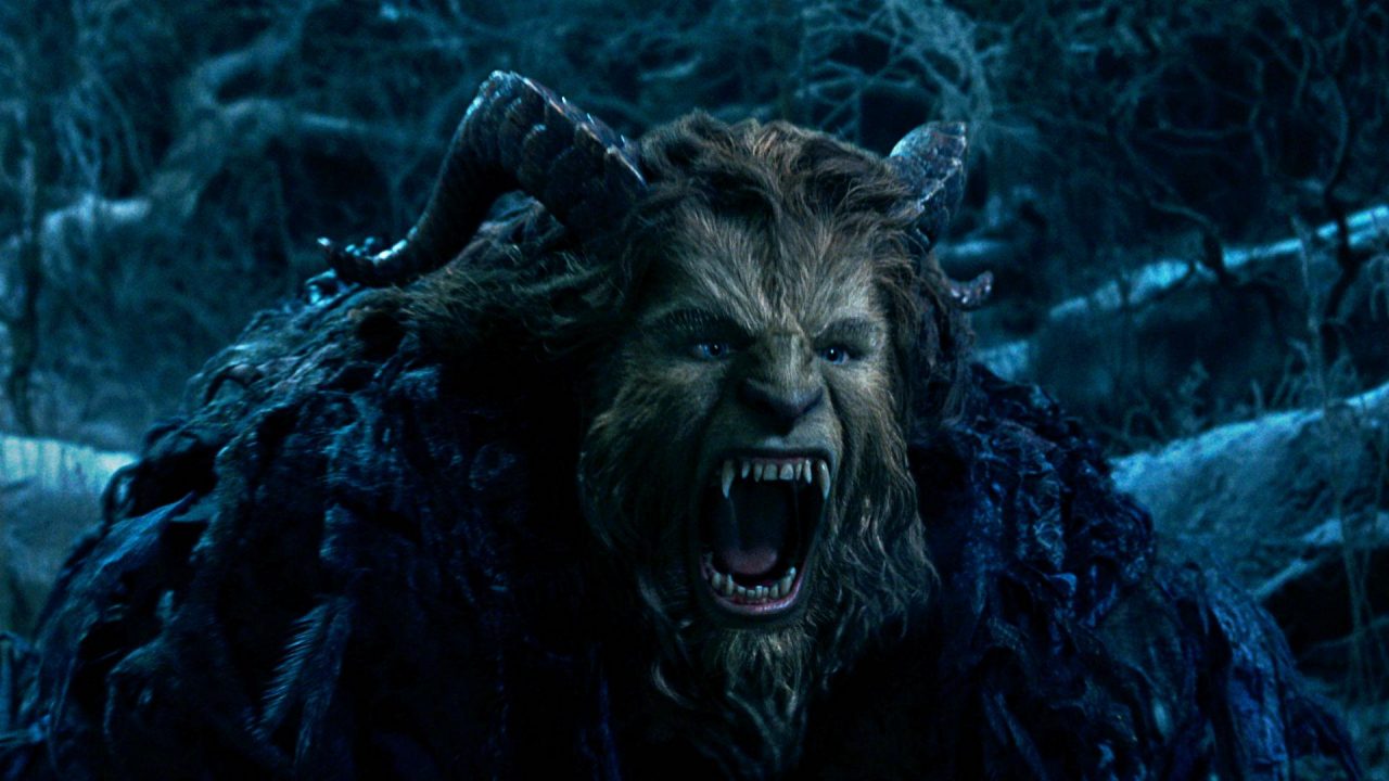 Dan Stevens as The Beast in Beauty and the Beast (2017)