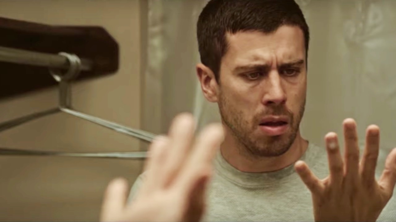 Toby Kebbell becomes possessed by an entity in Becoming (2020)