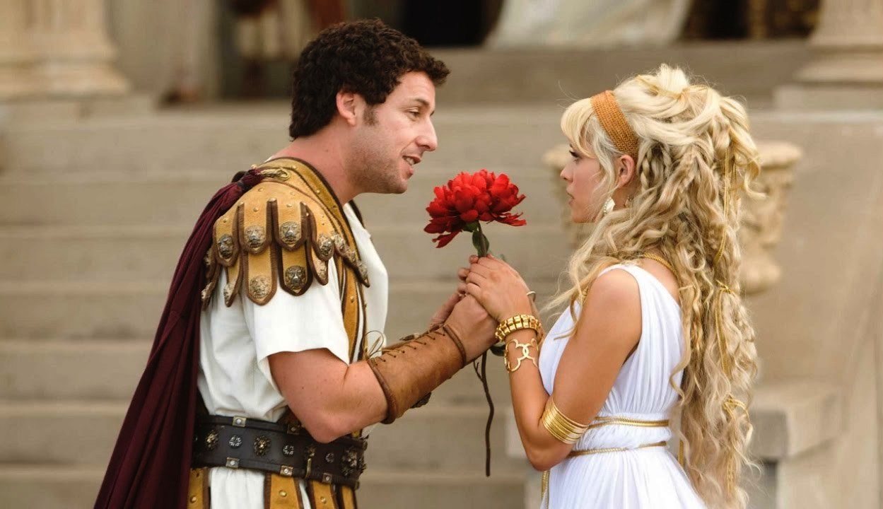 Adam Sandler woos Teresa Palmer in the Rome sequence in Bedtime Stories (2008)