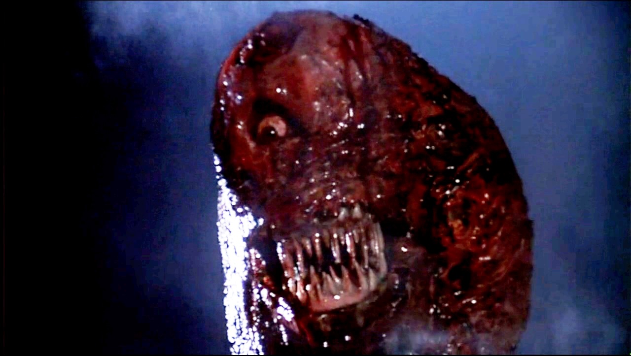 The mutant monster in The Being (1983)