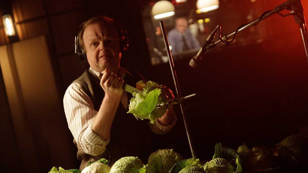 Toby Jones on the job in Berberian Sound Studio (2012)