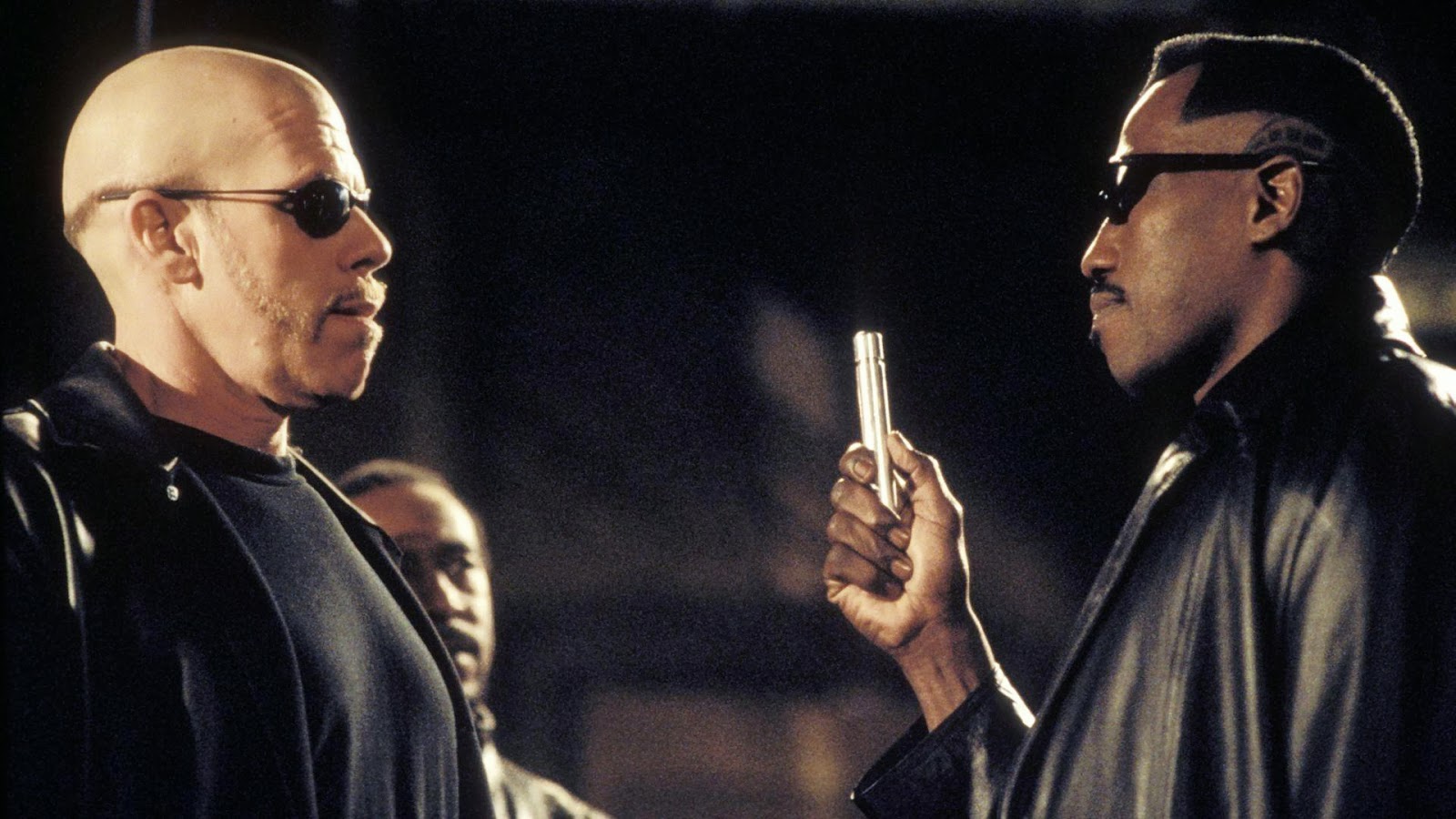 Ron Perlman, Wesley Snipes in Blade II (2002)