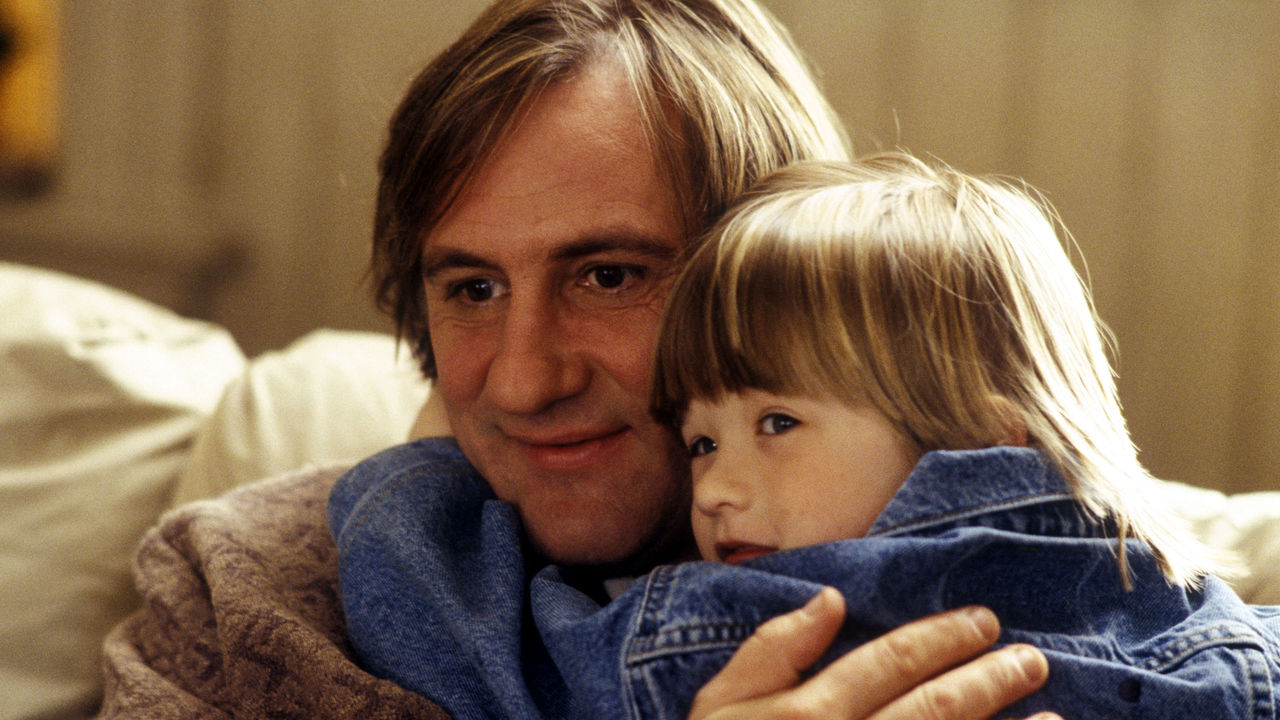 Haley Joel Osment and his invisible companion Gerard Depardieu in Bogus (1996)