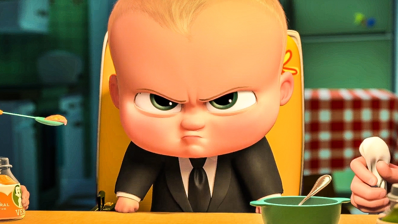 The Boss Baby (voiced by Alec Baldwin) in The Boss Baby (2017)