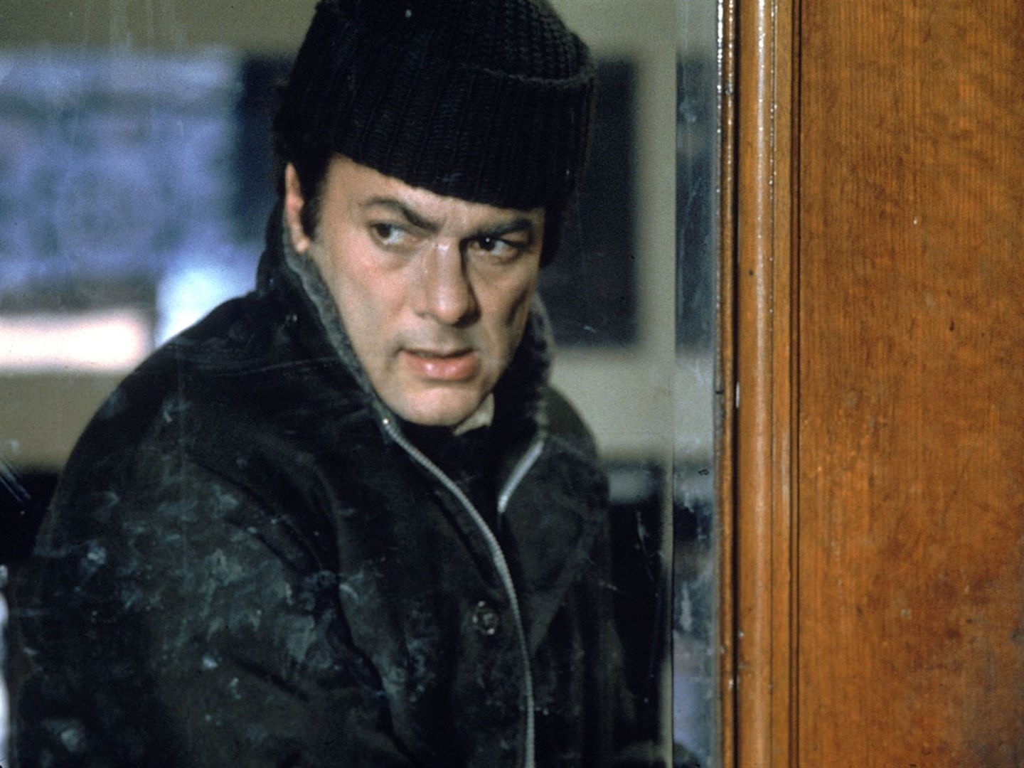 Tony Curtis as Albert DeSalvo in The Boston Strangler (1968)