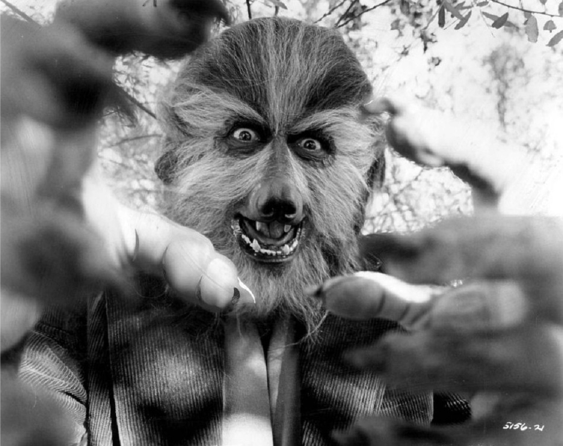 Kerwin Mathews as a werewolf in The Boy Who Cried Werewolf (1973)