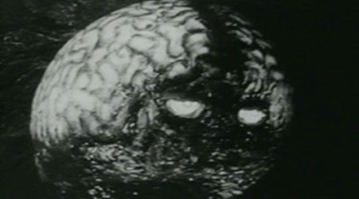 Gor the evil alien brain in The Brain from Planet Arous (1957)